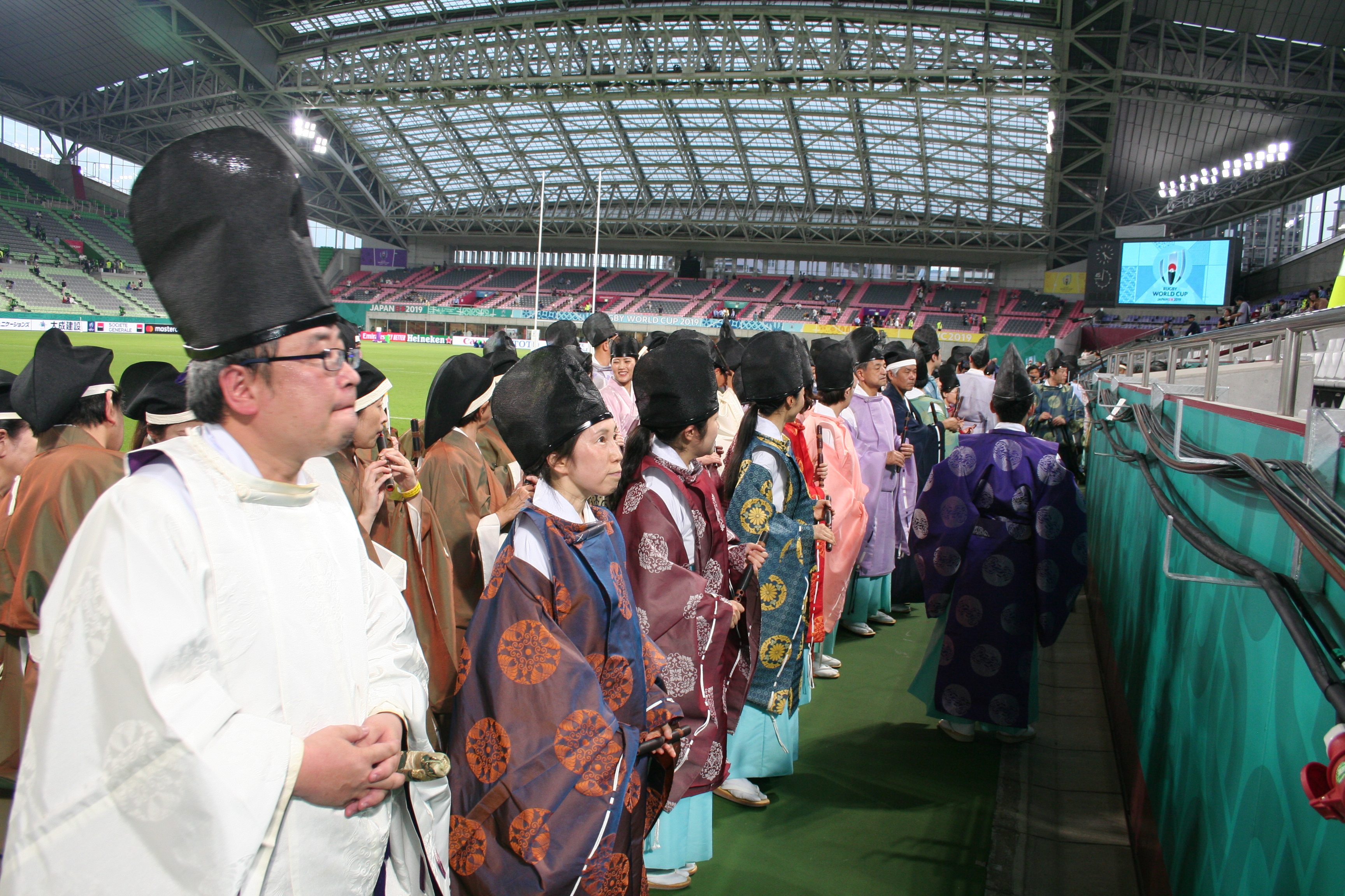 2019ラグビーワールドカップ 神戸会場 第2戦 | 一般財団法人 日本雅楽協会